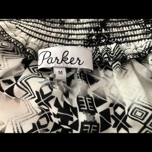 Parker off the shoulder long sleeve blouse